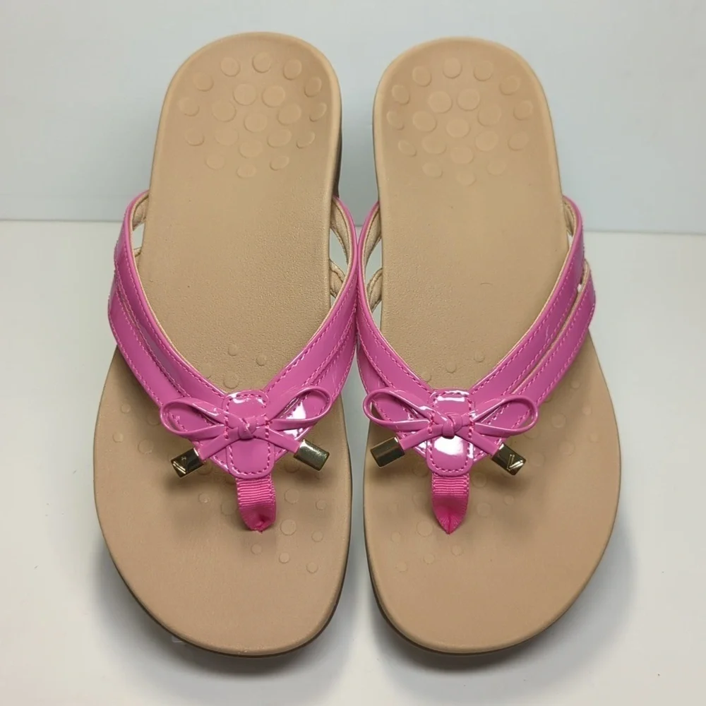 NWOT Vionic Bella X anniversary orthotic thong sandals women's size 6.5 EU 36.5 - Picture 3 of 14